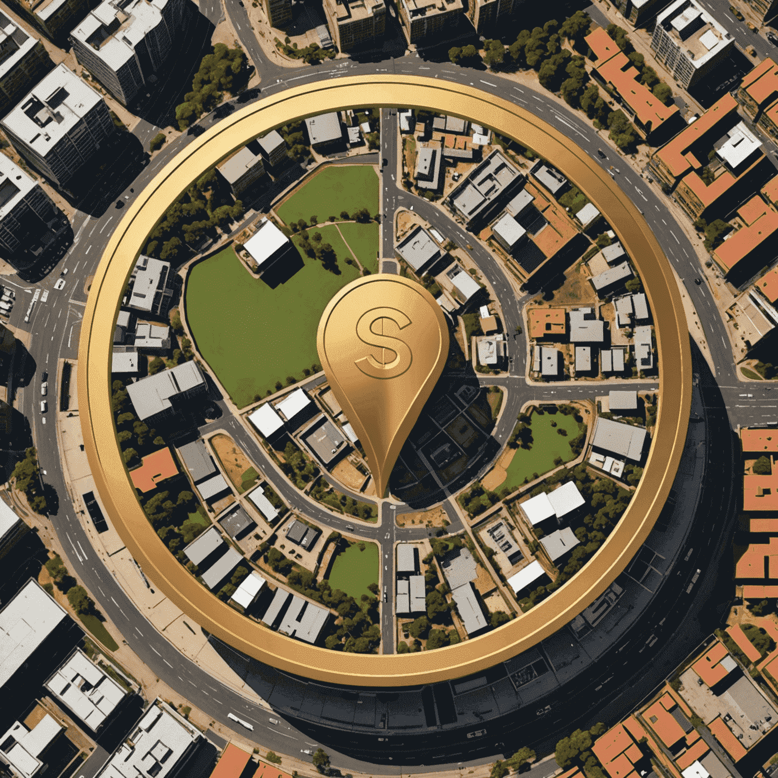 Embedded Google Map showing the location of Gold Coin Service office in Johannesburg, South Africa